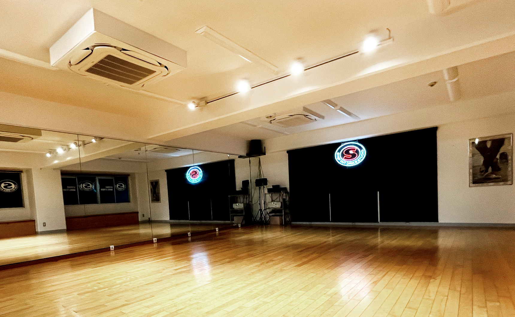 スタジオの眺め